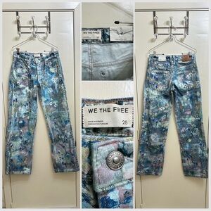 Free People Tennessee Low Rise Boyfriend Jeans SZ 25 and SZ 26